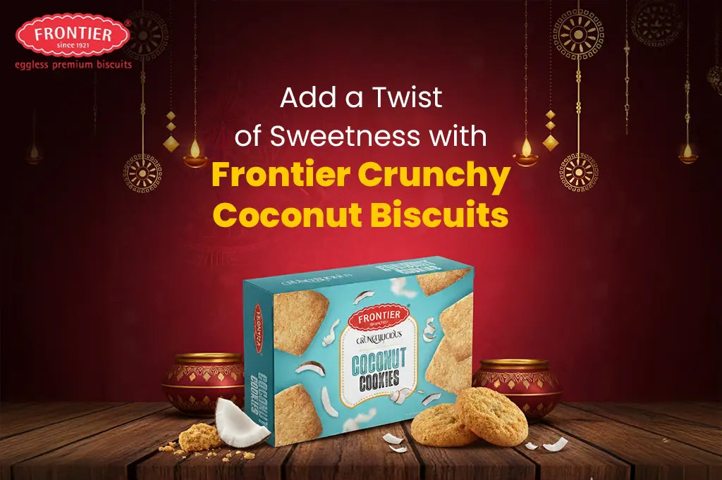 Add a Twist of Sweetness with Frontier Crunchy Coconut Biscuits