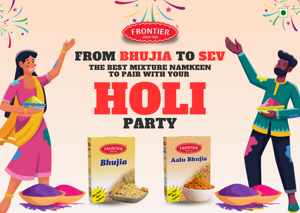 From Bhujia to Sev: The Best Mixture Namkeen to Pair with Your Holi Party