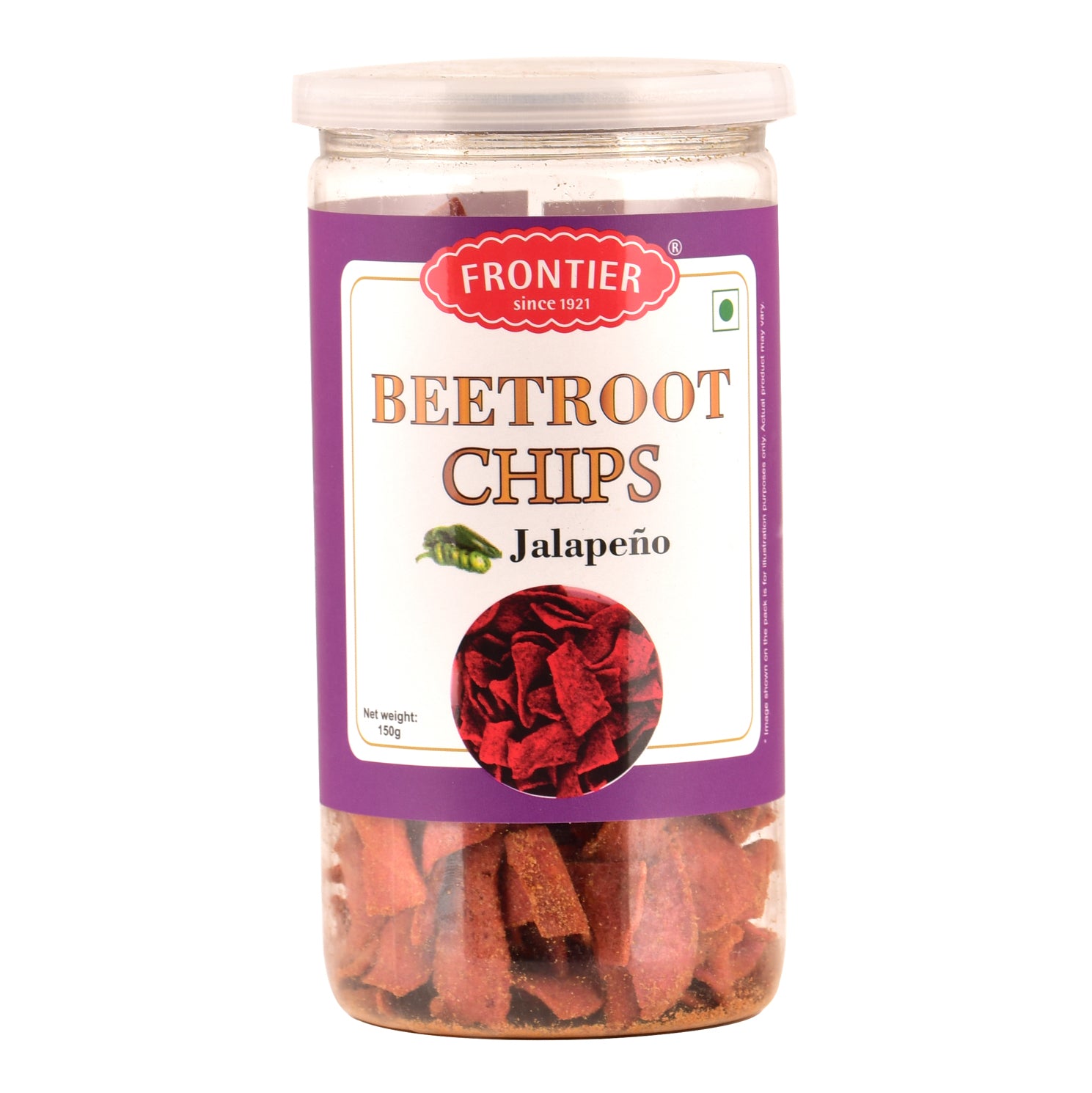 BEETROOT CHIPS JALAPENO (150 GM)