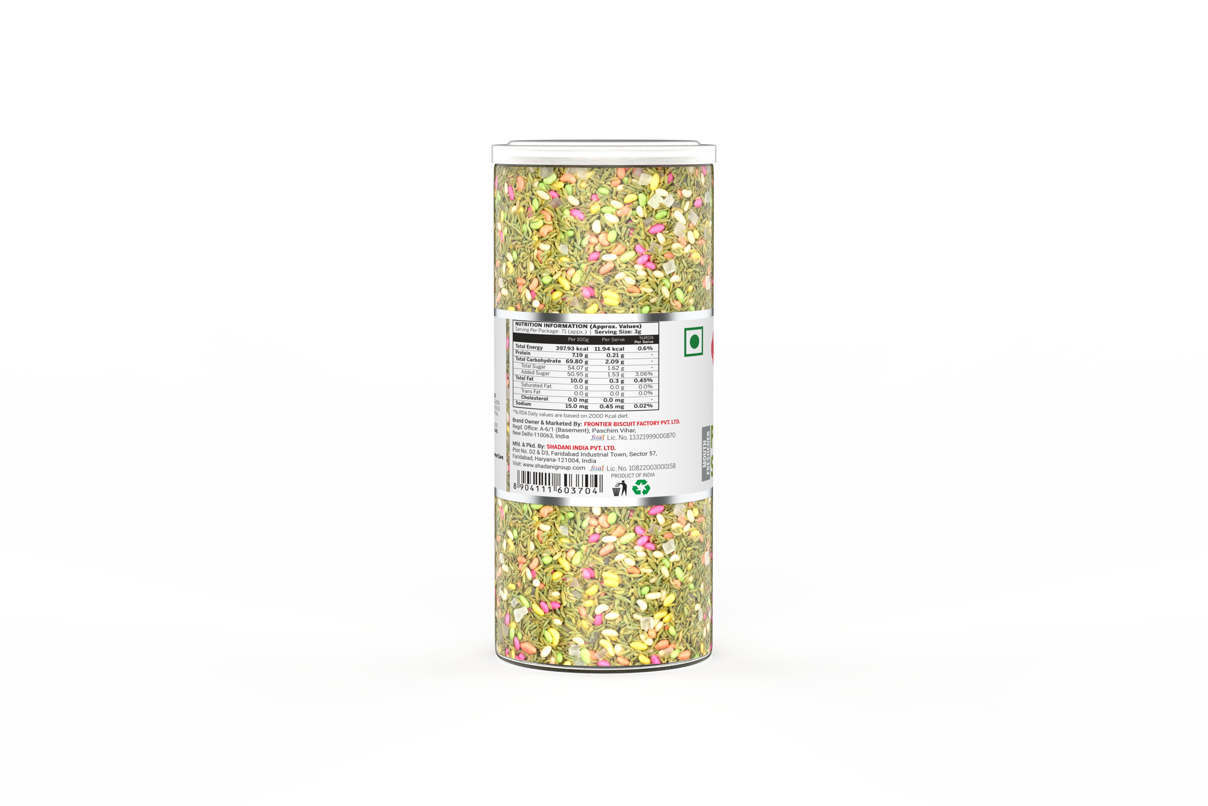 PLAIN MIX SAUNF CAN (215 GM)