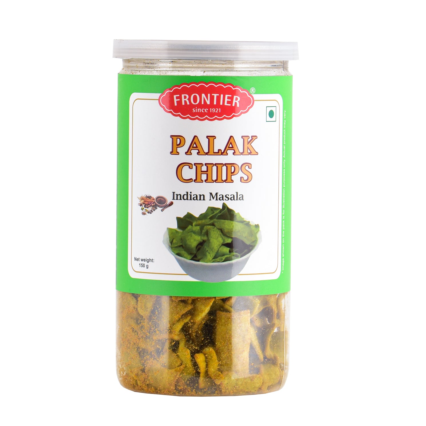 PALAK CHIPS (150 GM)