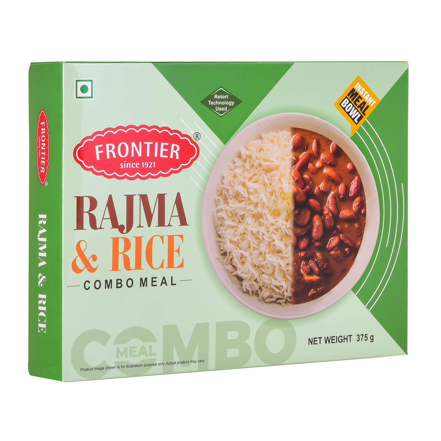 RAJMA WITH RICE COMBO (375 GM)