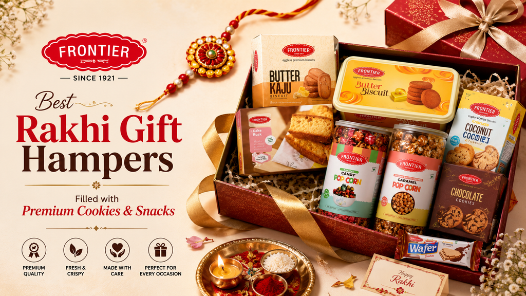 Best Rakhi Gift Hampers Filled with Premium Cookies & Snacks
