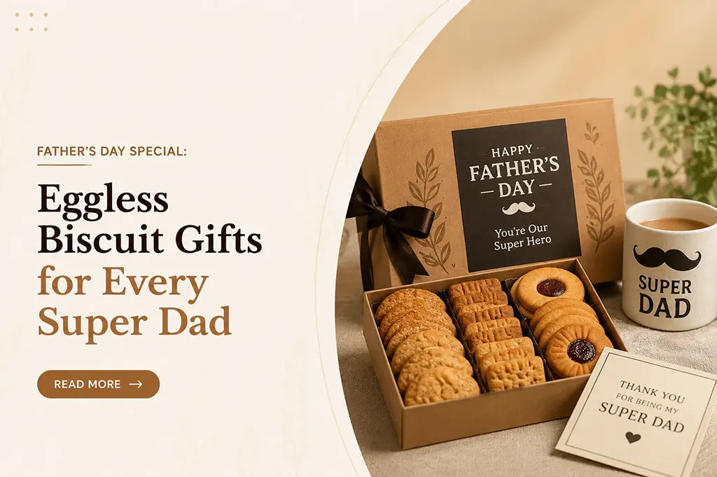 Father's Day Special: Eggless Biscuit Gifts for Every Super Dad