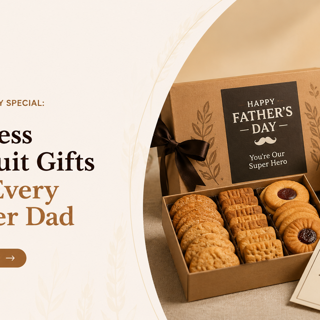 Father's Day Special: Eggless Biscuit Gifts for Every Super Dad