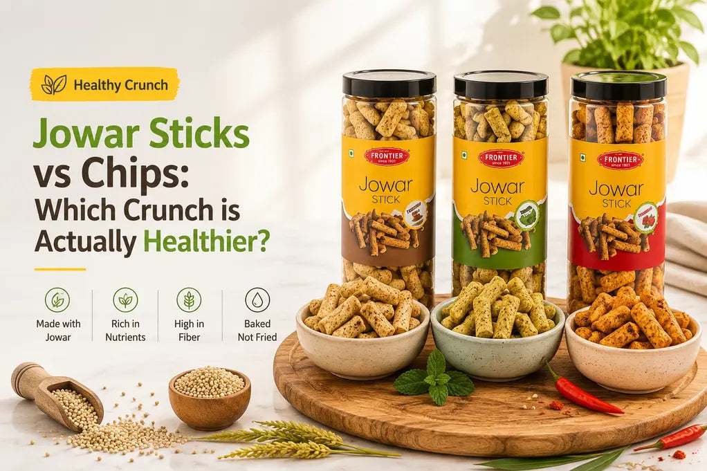 Jowar Sticks vs Chips: Which Crunch is Actually Healthier?